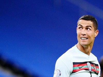 L'attaquant portugais Cristiano Ronaldo lors du match de Ligue des nations face à la France, au Stade de France, le 11 octobre 2020 - FRANCK FIFE [AFP/Archives]