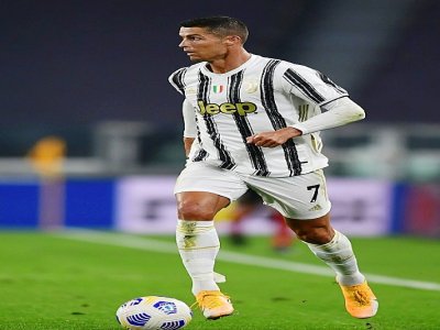 L'attaquant portugais de la Juventus, Cristiano Ronaldo, lors du match de Serie A face à la Sampdoria, à Turin, le 20 septembre 2020 - Miguel MEDINA [AFP/Archives]
