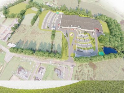 La nouvelle usine sera installée sur le site de la zone du Château de la Mare à Coutances. - DNS