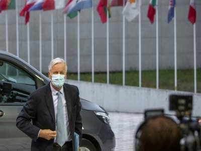 Le négociateur de l'UE Michel Barnier à Luxembourg, le 13 octobre 2020 - Virginia Mayo [POOL/AFP]