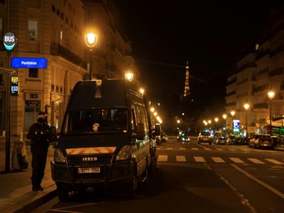 Début du couvre-feu à Paris le 17 octobre 2020 - Abdulmonam EASSA [AFP]