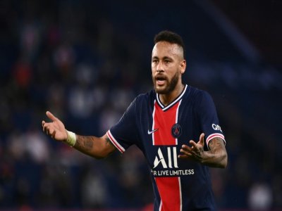 Neymar lors de Paris SG - Marseille le 13 septembre 2020 en Ligue 1 au Parc des Princes - FRANCK FIFE [AFP/Archives]