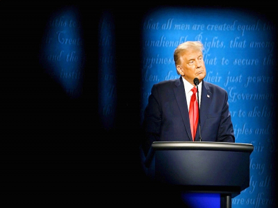 Donald Trump à Nashville le 22 octobre 2020 - JIM WATSON [AFP]