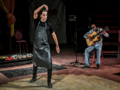 Le danseur Israel Galvan le 11 septembre 2018 à Paris - STEPHANE DE SAKUTIN [AFP/Archives]