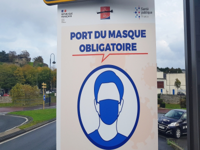 Le port du masque est désormais obligatoire sur l'ensemble de la commune de Saint-Lô depuis ce mercredi 28 octobre.