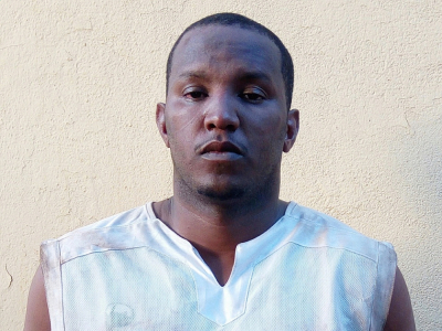 Le jihadiste mauritanien Fawaz Ould Ahmed, le 21 avril 2016 à Bamako - STRINGER [AFP/Archives]