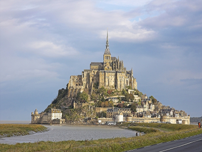 L'Abbaye du Mont Saint-Michel s'endort le temps du reconfinement ce jeudi 29 octobre.