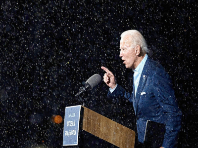 Joe Biden à Tampa, en Floride, le 29 octobre 2020 - JIM WATSON [AFP]