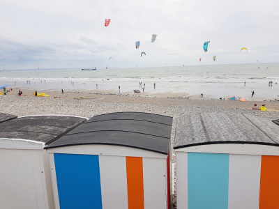 Alors que le second confinement démarre ce vendredi 30 octobre, le Premier ministre Jean Castex a annoncé jeudi 29 octobre que les plages, parcs et jardins resteraient ouverts. Ici, la plage du Havre en août 2020.