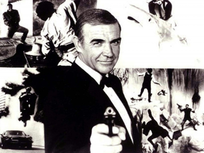 Photo non datée de Sean Connery, célèbre interprète de James Bond - HO [AFP]