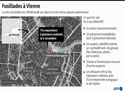 Fusillades dans le centre de Vienne - Janis LATVELS [AFP]