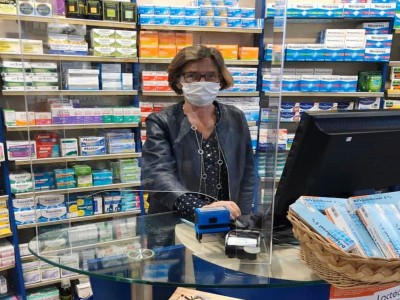 Agnès Firmin-le-Bodo, pharmacienne, députée, conseillère municipale du Havre et porte-parole d'Agir, soutient ce qu'elle estime être trois propositions fortes pour lutter contre l'épidémie de Covid-19. - Agnès Firmin-le-Bodo