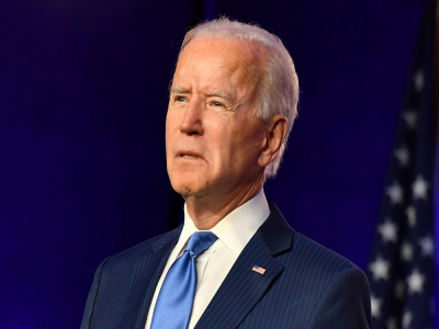 Le candidat démocrate à la présidentielle Joe Biden, à Wilmington dans le Delaware le 6 novembre 2020 - ANGELA WEISS [AFP]