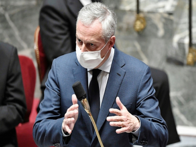 Bruno Le Maire à l'Assemblée le 3 novembre 2020 - STEPHANE DE SAKUTIN [AFP/Archives]