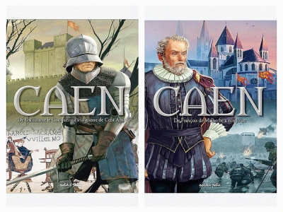 Pour les curieux, qui aiment l'Histoire et les histoires, ces bandes dessinées évoquent, par le biais des destins individuels, les principaux épisodes de l'histoire de Caen.