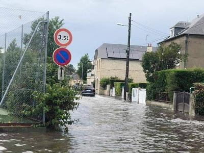 L'état de catastrophe naturelle est reconnu à Courseulles-sur-Mer, à la suite des inondations d'août 2020. - Ville de Courseulles