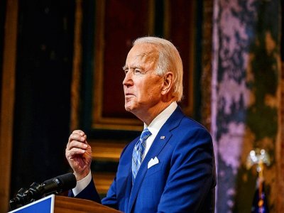 Joe Biden à Wilmington, le 25 novembre 2020 - CHANDAN KHANNA [AFP/Archives]