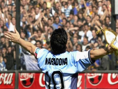 Diego Maradona is considered one of the greatest footballers of all time - ALI BURAFI [AFP/Archives]