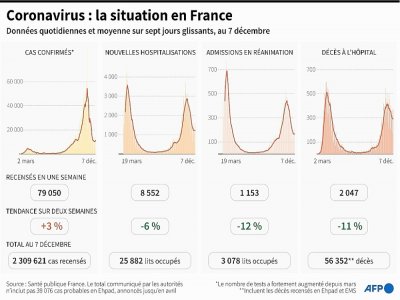 Coronavirus : la situation en France - Simon MALFATTO [AFP]