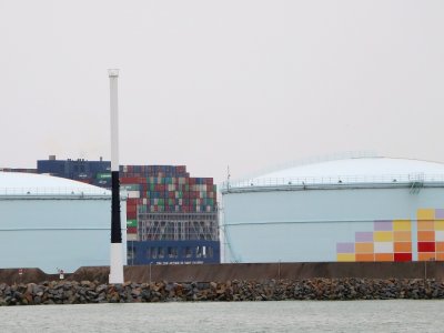 Le CMA-CGM Antoine de Saint-Exupéry peut transporter plus de 20 000 conteneurs.