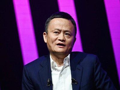 Jack Ma, le 16 mai 2019 à Paris - Philippe LOPEZ [AFP/Archives]
