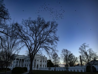 La Maison Blanche au petit jour, le 22 décembre 2020 à Washington - Samuel Corum [AFP]