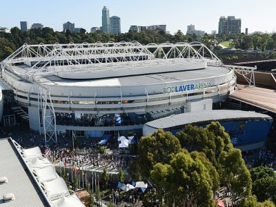 Vue générale du parc de l'Open d'Australie à Melbourne, le 19 janvier 2019 - Greg Wood [AFP/Archives]