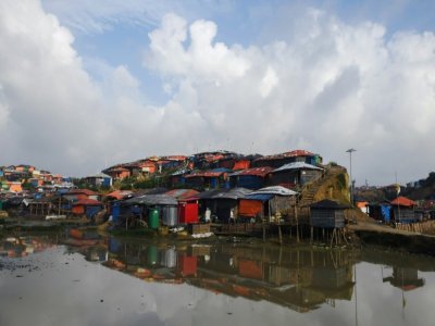 Près d'un million de réfugiés rohingyas sont entassés dans les camps au Bangladesh - Dibyangshu SARKAR [AFP/Archives]