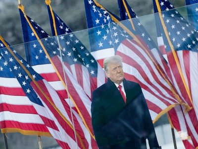 Le président américain Donald Trump s'exprime depuis l'Ellipse, devant la Maison Blanche, le 6 janvier 2021 - Brendan Smialowski [AFP]