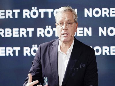 Norbert Röttgen, candidat à la présidence de la CDU, à Berlin, le 17 octobre 2020 - Michael Kappeler [POOL/AFP/Archives]