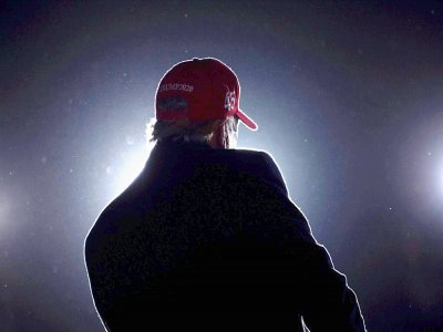 Donald Trump lors d'un meeting de campagne à Kenosha, dans le Wisconsin, le 2 novembre 2020 - Brendan Smialowski [AFP]