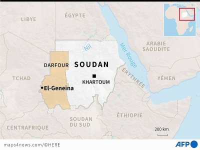 Le Darfour - Aude GENET [AFP]