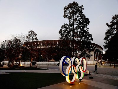 Le stade olympique de Tokyo le 8 janvier 2021 - Behrouz MEHRI [AFP/Archives]