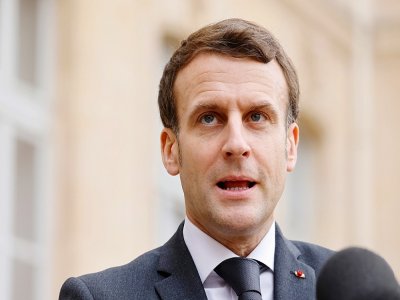 Emmanuel Macron le 3 févier 2021 à l'Elysée - Ludovic MARIN [AFP]