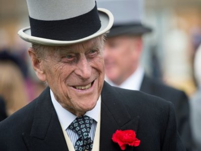 Le prince Philip, le 16 mai 2017 à Buckingham Palace - Victoria Jones [POOL/AFP/Archives]