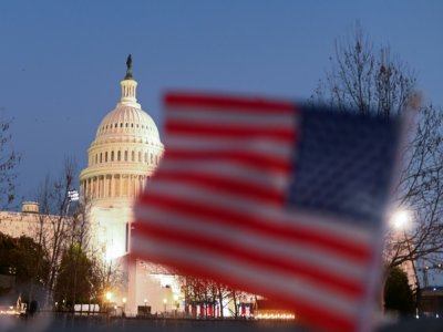 Le Capitole, siège du Congrès américain à Washington, le 19 janvier 2021 - ROBERTO SCHMIDT [AFP/Archives]