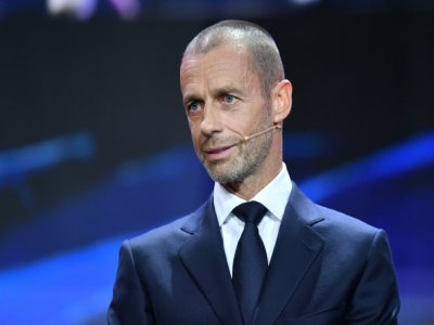 Le présidet de l'UEFA Aleksander Ceferin, le 1er octobre  2020 à Genève - Harold Cunningham [UEFA/AFP/Archives]