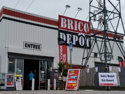 Un magasin Brico Dépôt à Calais, le 21 mars 2019 - PHILIPPE HUGUEN [AFP/Archives]