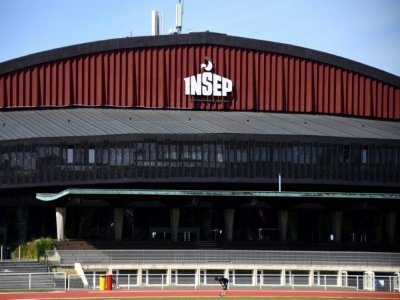 L'Institut national du sport, de l'expertise et de la performance (INSEP) le 18 mai 2020, jour de sa réouverture après le confinement du printemps 2020 - FRANCK FIFE [AFP/Archives]
