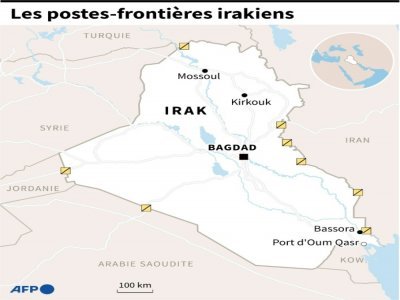 Les postes-frontières de l'Irak - [AFP]