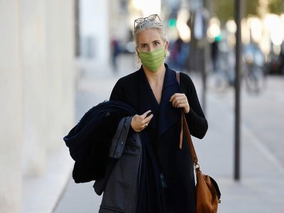 La députée écologiste Delphine Batho, le 21 octobre 2020 à Paris - Ludovic MARIN [AFP/Archives]