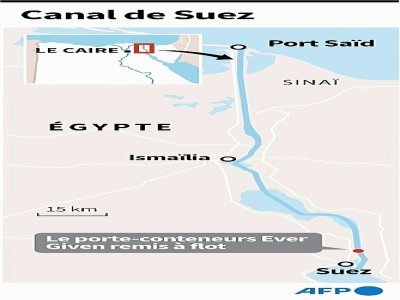 Le canal de Suez - [AFP]