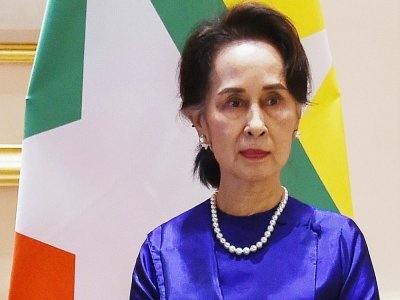 Aung San Suu Kyi, le 17 janvier 2020 à Naypyidaw - STR [AFP/Archives]