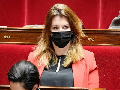 La ministre déléguée à la citoyenneté Marlène Schiappa le 30 mars 2021 à l'Assemblée nationale à Paris - Bertrand GUAY [AFP/Archives]