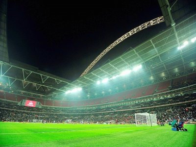 Le Stade de Wembley, lors du match amical entre l'Angleterre et la Suède, le 15 novembre 2011 à Londres - GLYN KIRK [AFP/Archives]