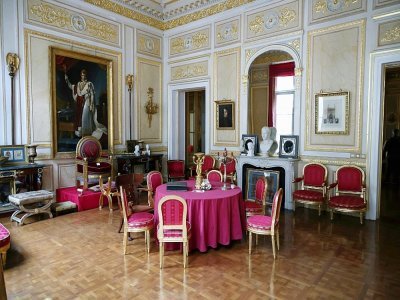 Un salon du Palais Vivienne, le 5 avril 2021 à Paris - Thomas COEX [AFP/Archives]