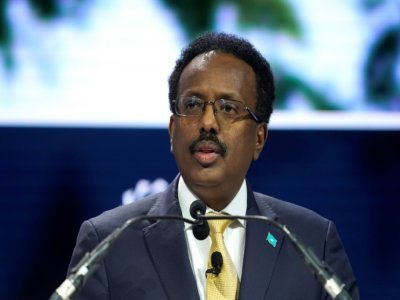 Le président somaliien Mohamed Abdullahi Mohamed, dit Farmajo, à New York, le 23 septembre 2019 - Riccardo Savi [GETTY IMAGES NORTH AMERICA/AFP/Archives]