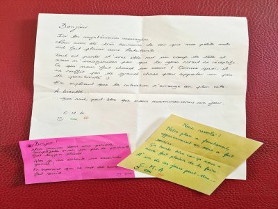 La lettre des "mystérieuses messagères" a été reçue vendredi 23 avril par la mairie.