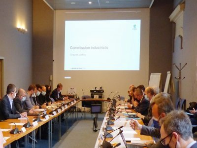 Une nouvelle réunion de la commission industrielle a eu lieu lundi 10 mai, en préfecture de la Seine-Maritime. - Préfecture de la Seine-Maritime