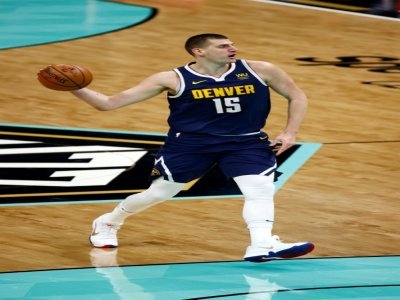 Nikola Jokic des Denver Nuggets contre les Charlotte Hornets en NBA le 11 mai 2021 au Spectrum Center à Charlotte - Jared C. Tilton [GETTY IMAGES NORTH AMERICA/AFP]